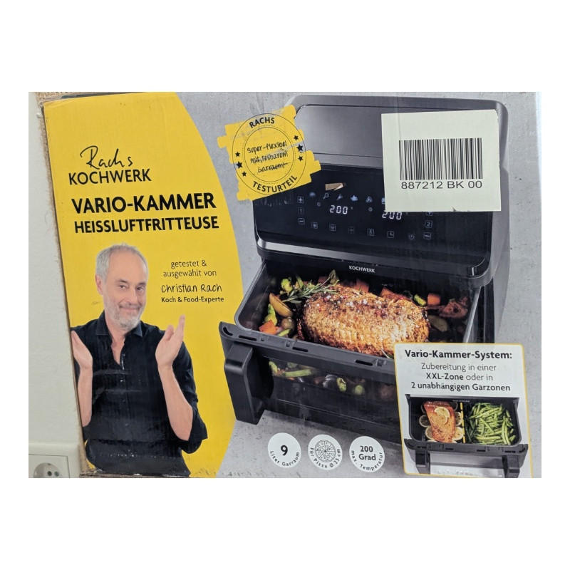 Heißluftfritteuse Vario-Kammer – XP Handel