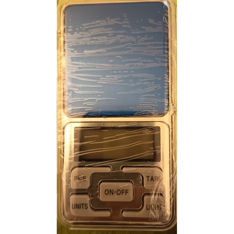 Digitale Taschenwaage MH-500 – Präzisionswaage 500 g / 0,1 g | Miniwaage für Schmuck, Küche & Labor