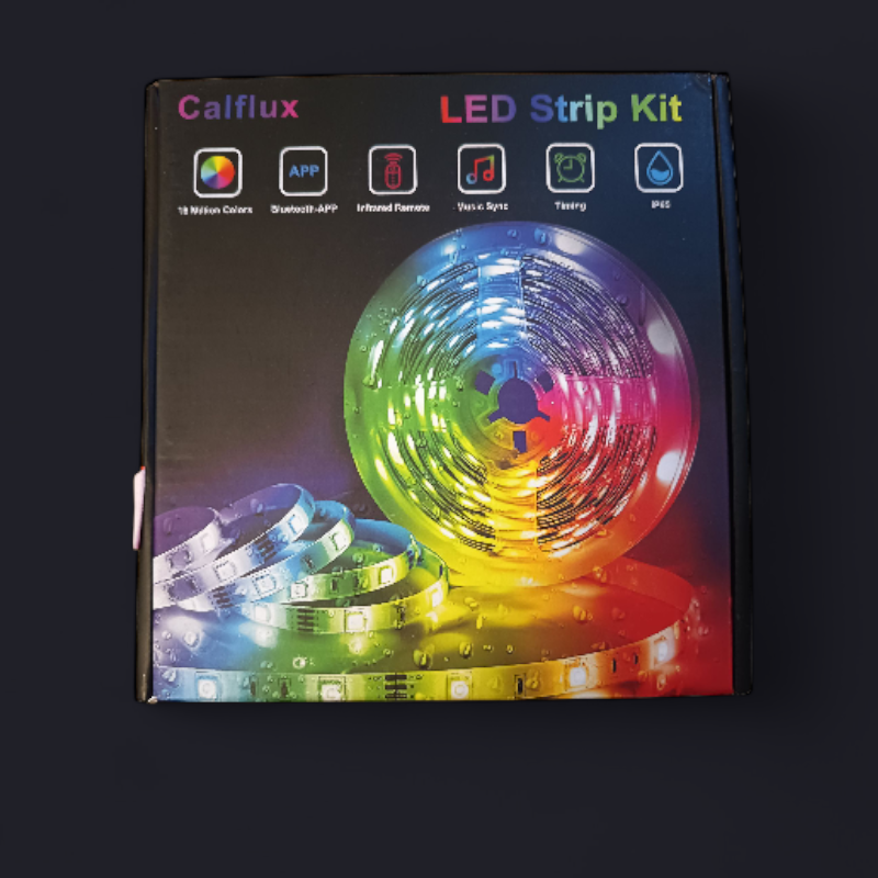 Calflux LED Strip Kit - 16 Mio. Farben, App & Musik